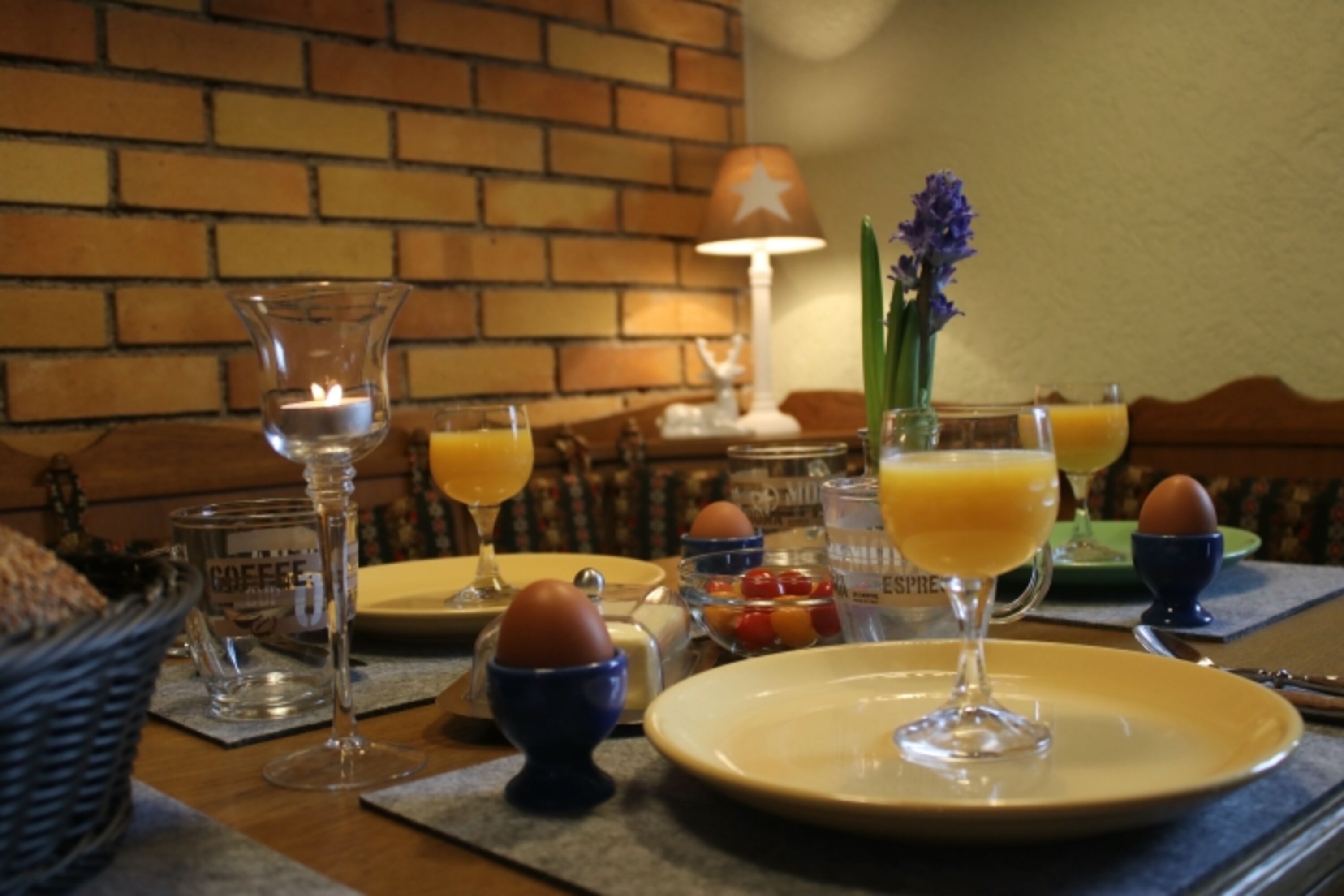 Gedeckter Tisch