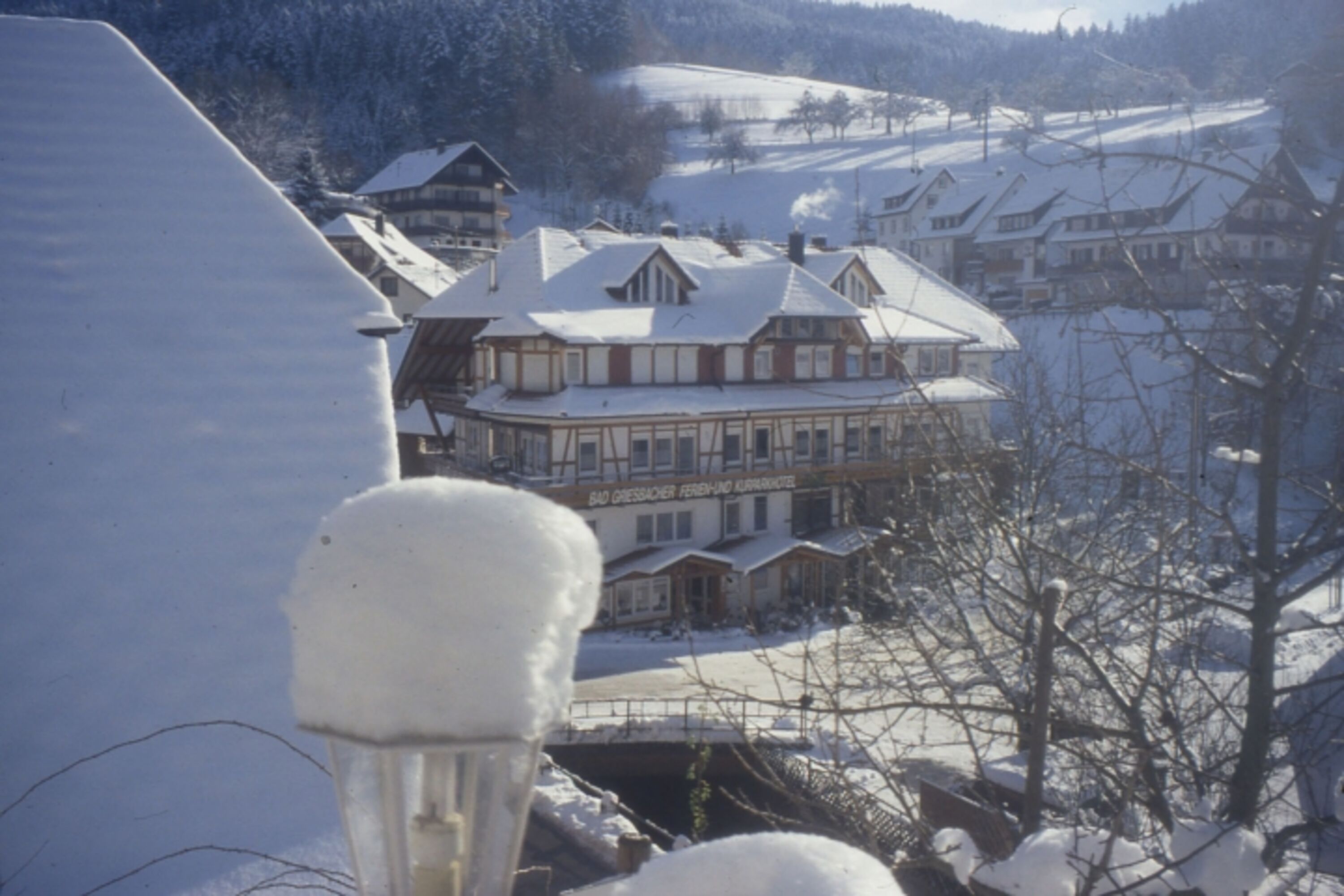 Kurparkhotel im Winter