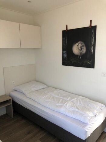 Schlafzimmer mit Einzelbett