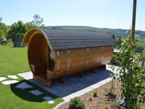 Fass-Sauna