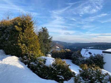 Landschaftsblick im Winter