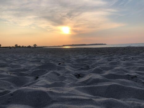 Ganz feiner, weißer Sandstrand (Sehlendorf)