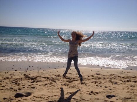 Urlaubsfreude an der Ostsee