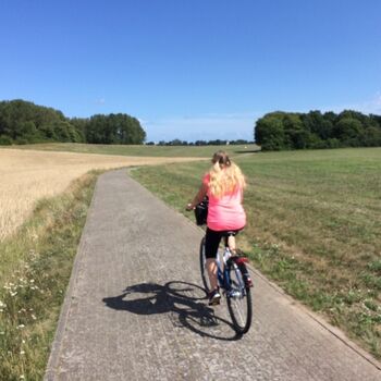 Zirchow ist dem Fahrradweg Usedom angeschlossen