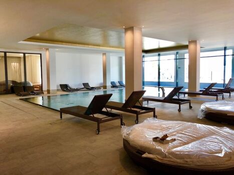 Ruheoasen im Wellnessbereich