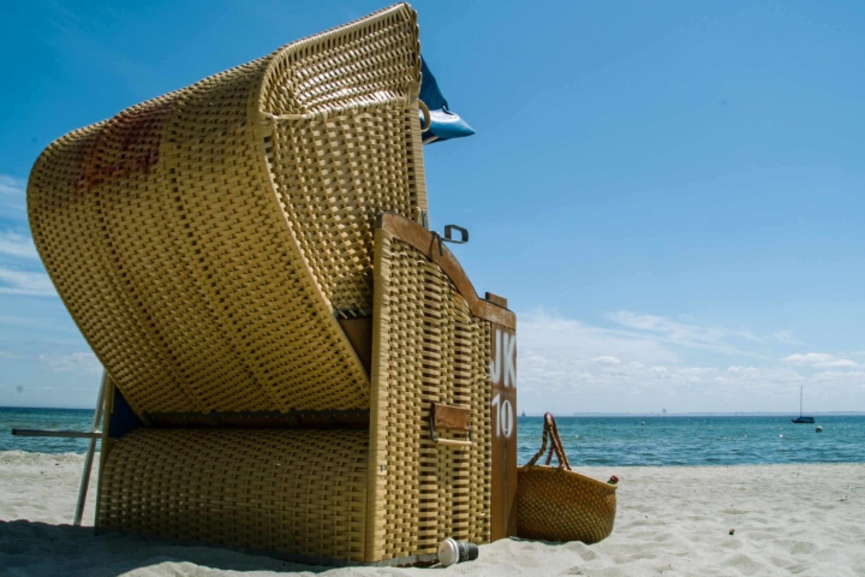Nut 30 m von unserer Suite entfernt: der herrliche Ostseestrand