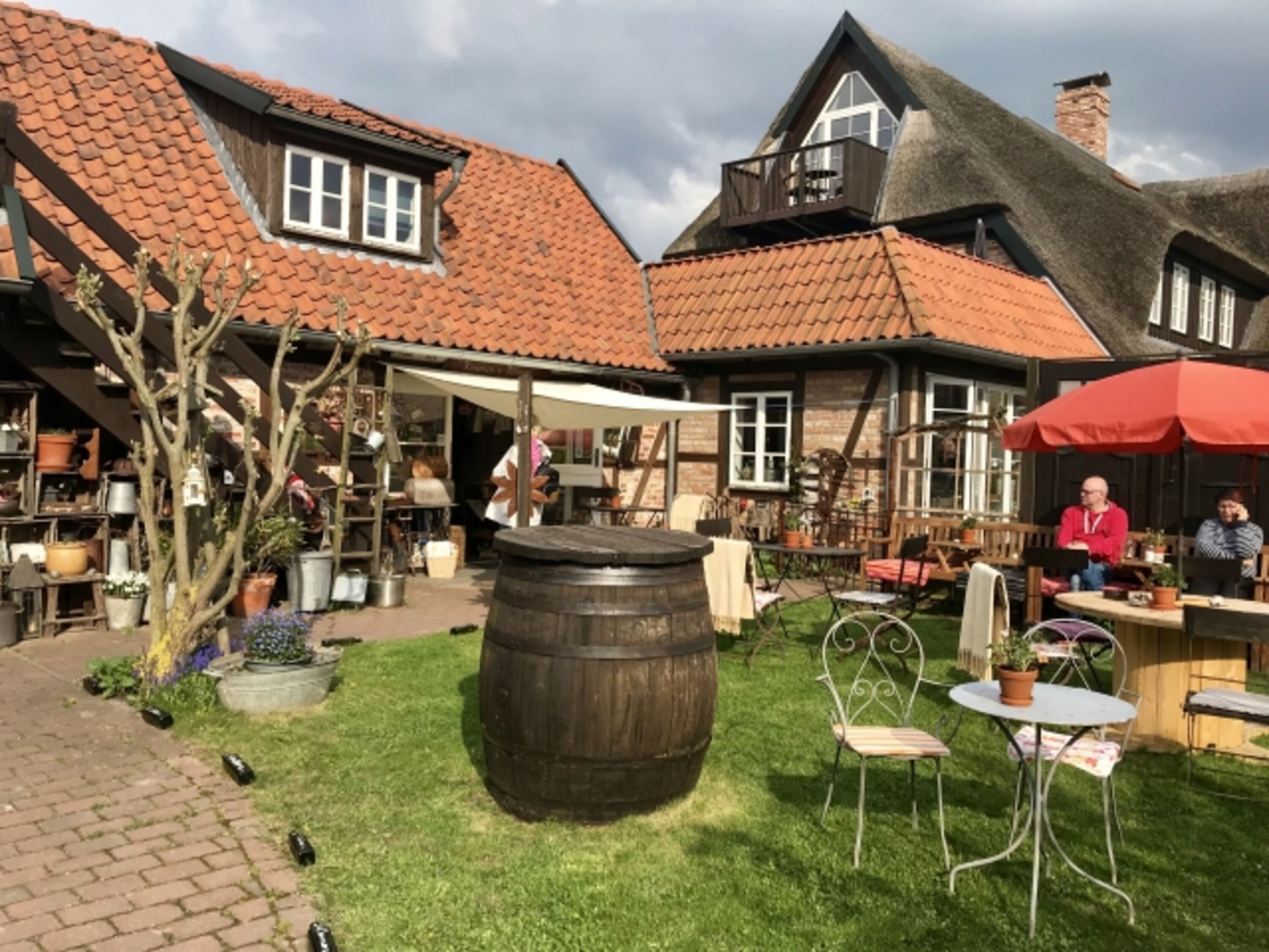 Ein Cafe`in Börgerende