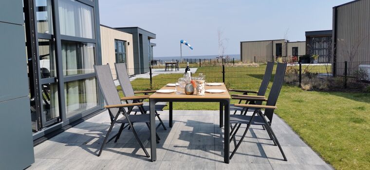 Terasse mit IJsselmeerblick