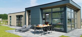 Neues, komfortables Chalet mit Garten und Blick auf das IJss ...