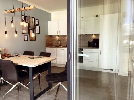 Essbereich Blick von Terrasse