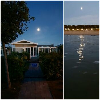 Mondaufgang und Meeresluft