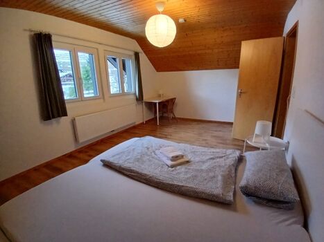 Schlafzimmer im Dachgeschoss 