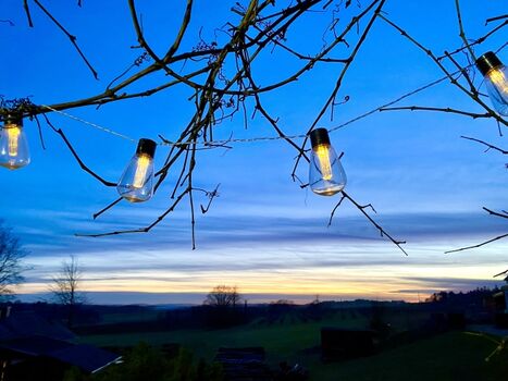 Ausblick von der Terrasse 