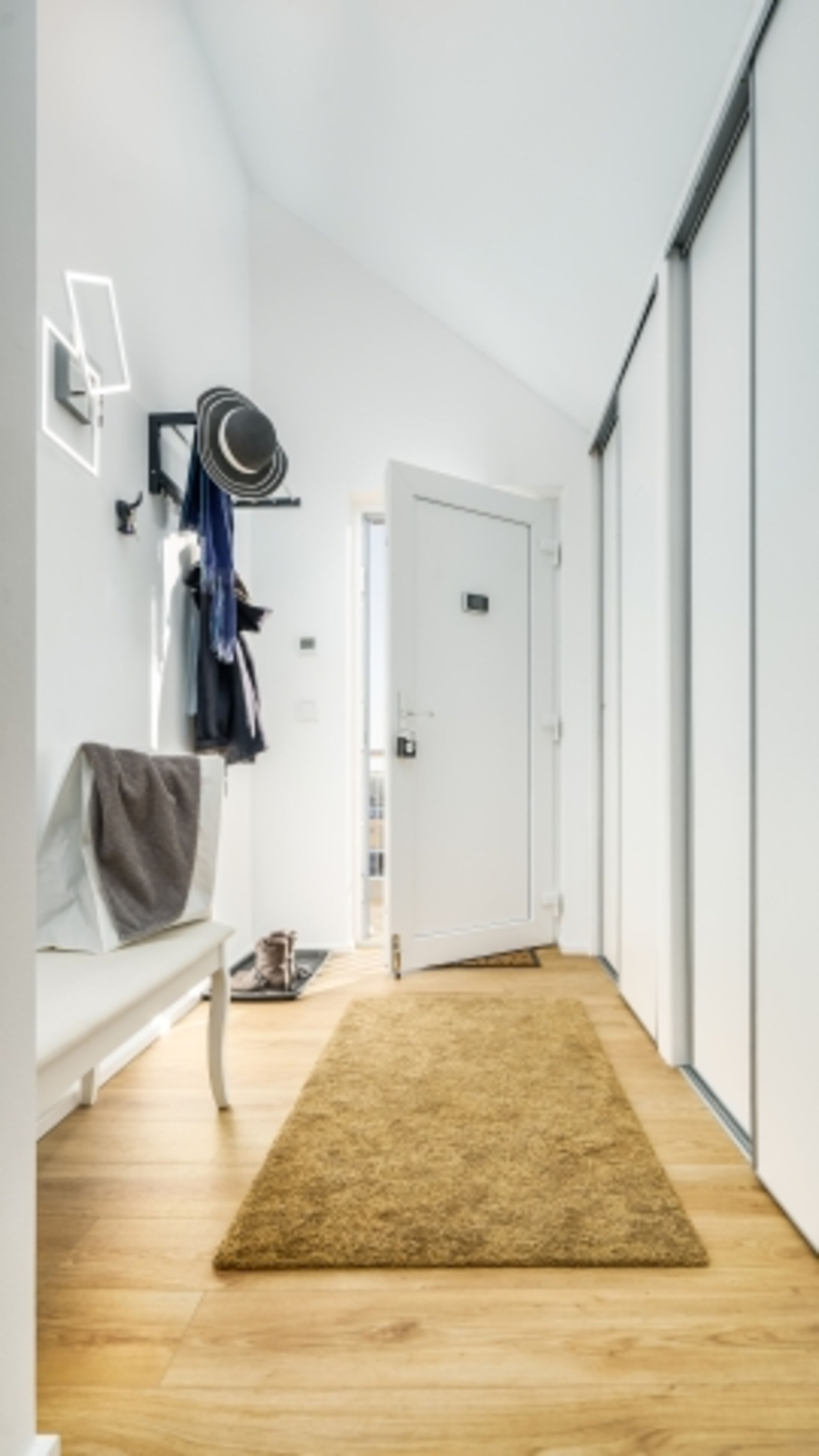 Eingang, Garderobe