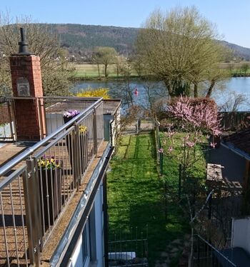 Blick aus dem Wohnzimmer