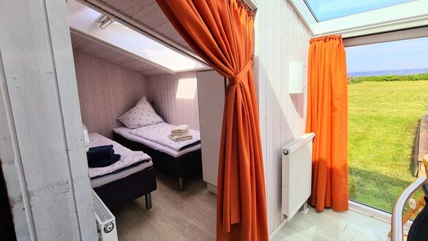 Alkoven mit zwei Einzelbetten