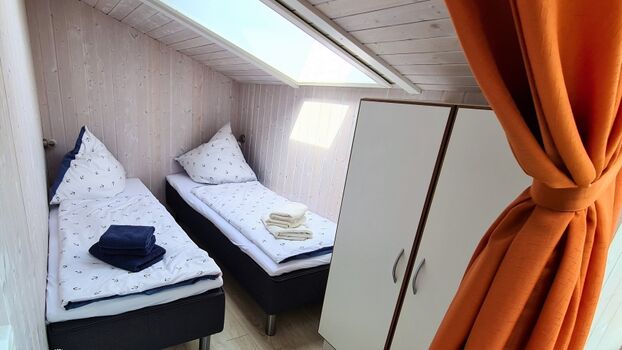 Alkoven mit zwei Einzelbetten