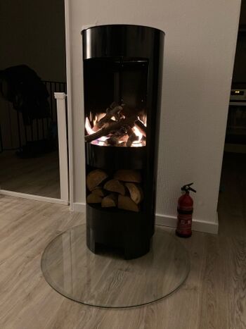 der Kamin für gemütliche Stunden auch zur kälteren Jahreszeit