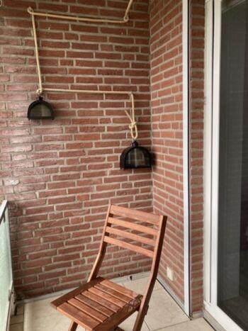 Die Loggia in Südlage....