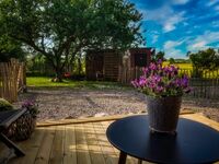 Gemütliche Ferienwohnung mit Blick ins Grüne - Gartenzaun  ...