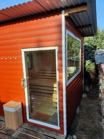 Sauna Außenansicht