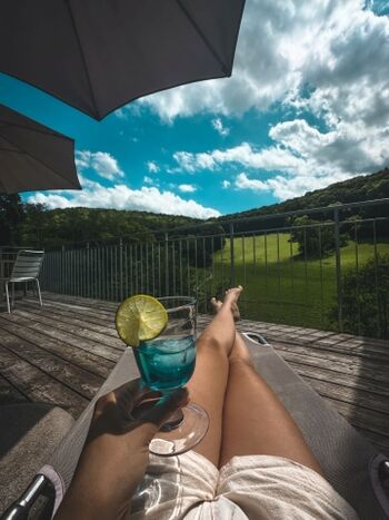 Traumstunden auf der Terrasse