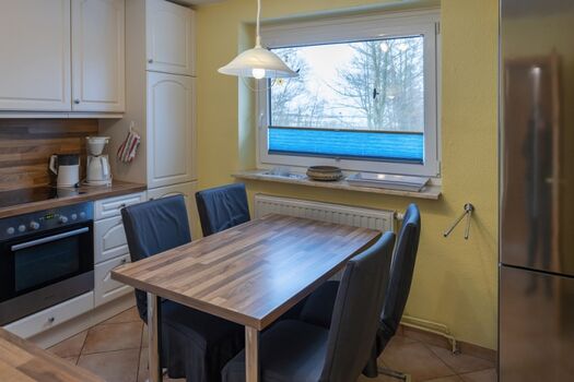 Essplatz in der Küche