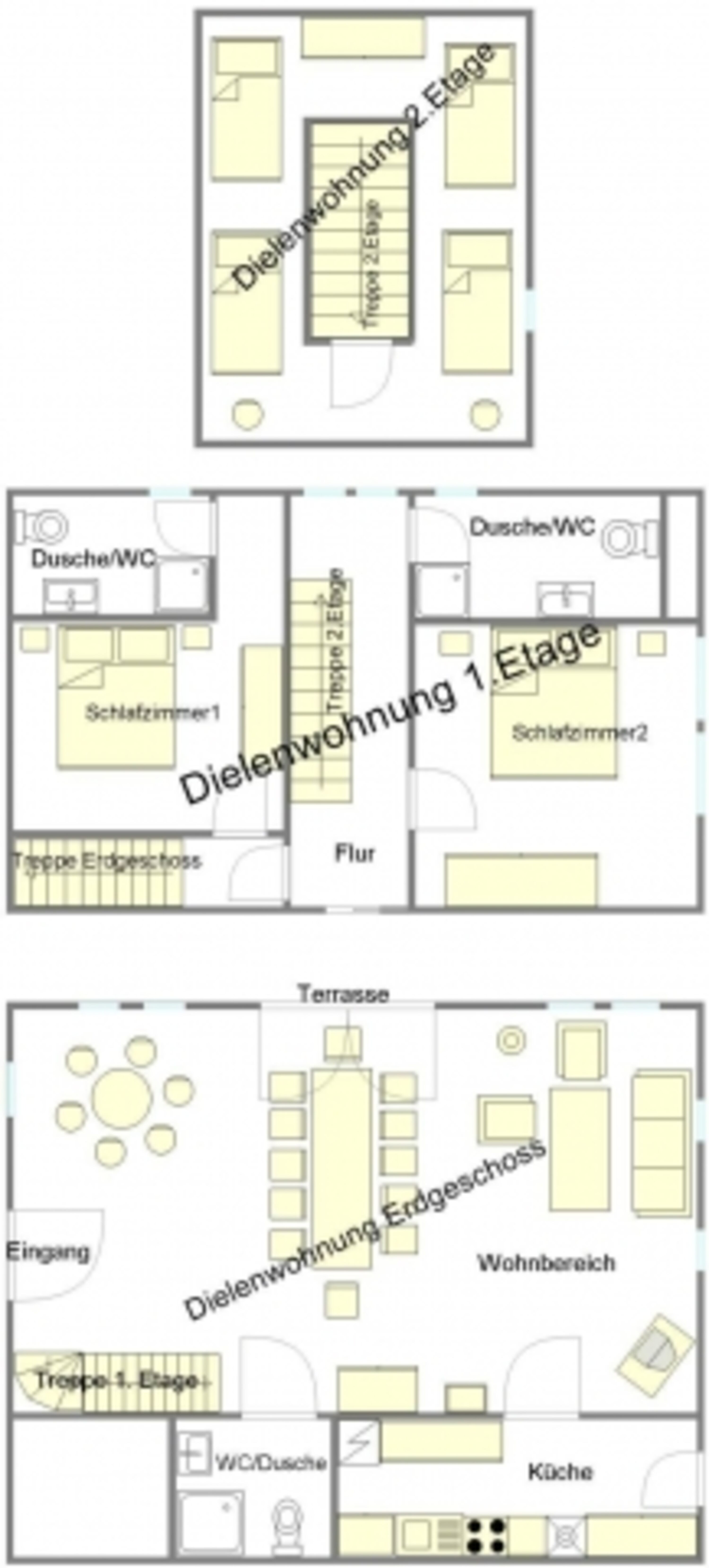 Skizze Ferienhaus