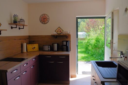 Küche Ausgang Garten barrierefrei