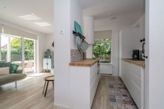 Die neue offene Küche mit allem Komfort