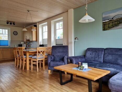 Wohnbereich mit Küche