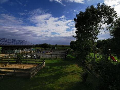 Blick aus dem Kinderzimmer