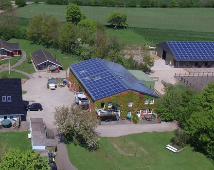 Luftaufnahme Scheune