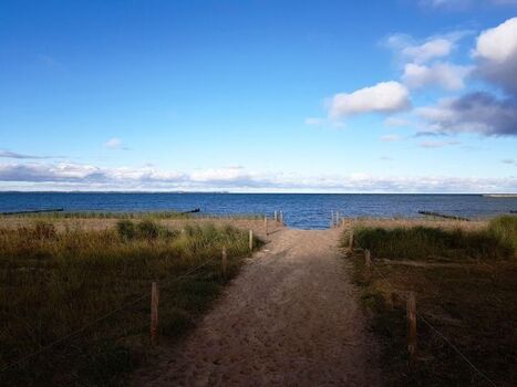 Strandabgänge in Glowe
