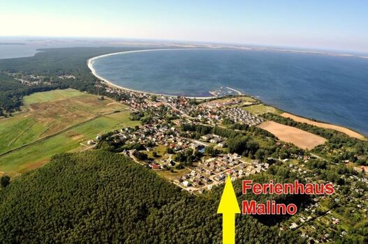 Glowe mit Standort vom Haus