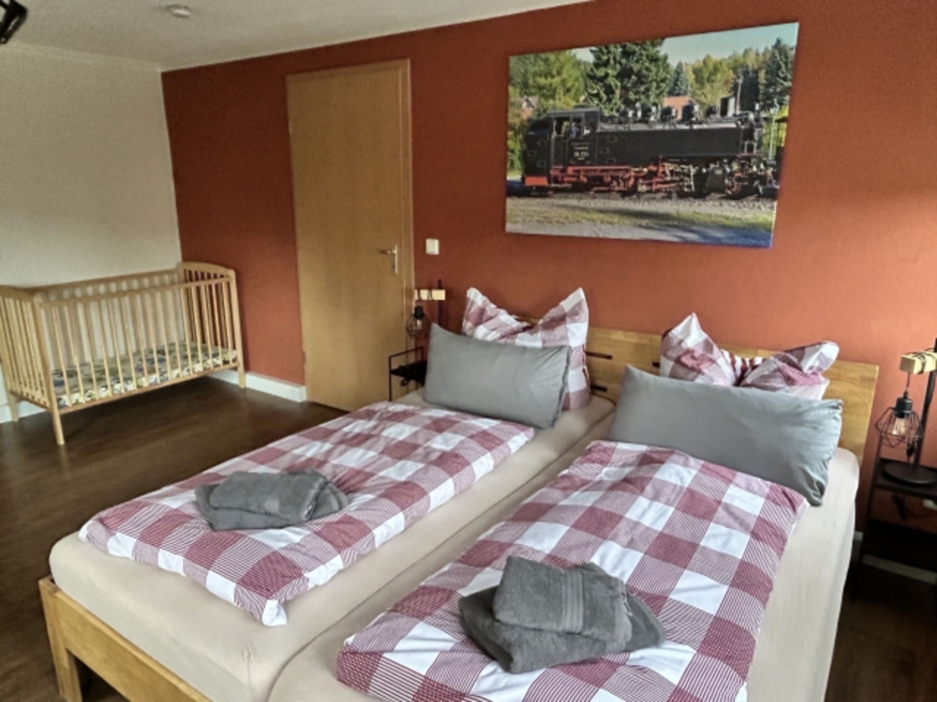Schlafzimmer 2 in der 1. Etage