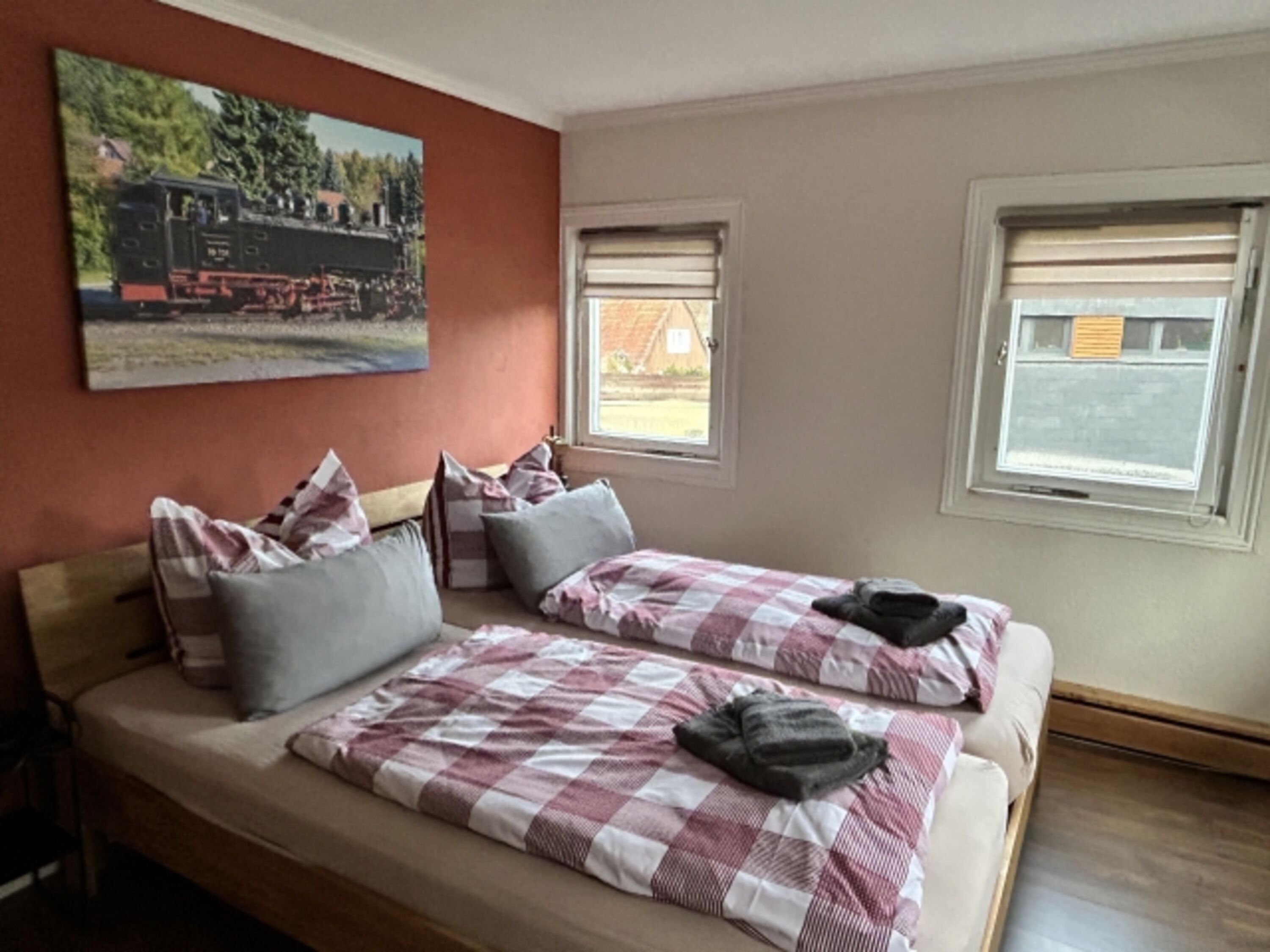 Schlafzimmer 2 in der 1. Etage