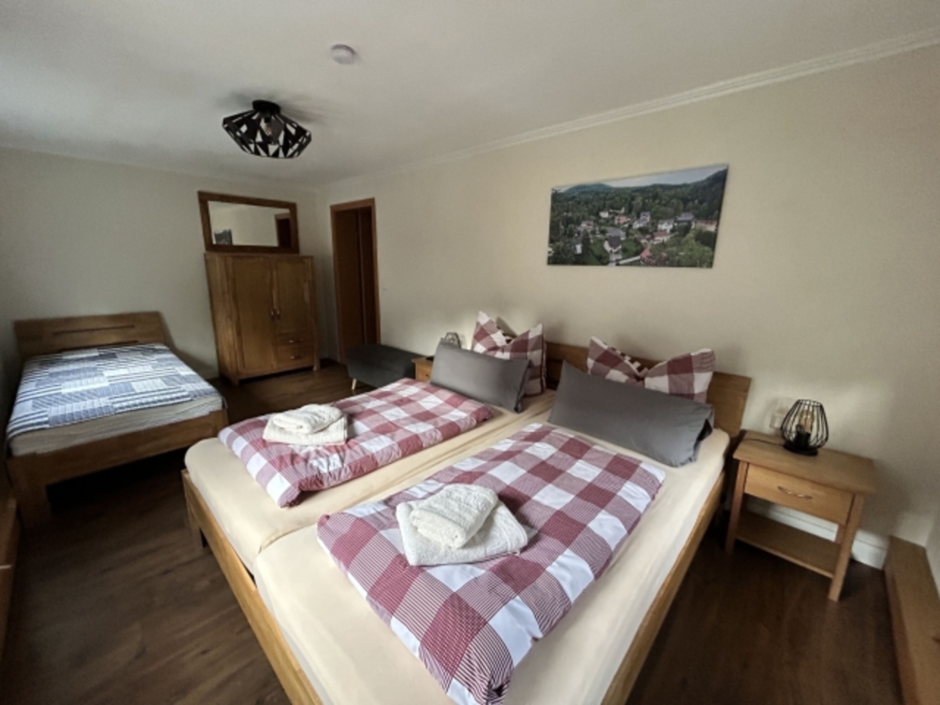 Schlafzimmer 3 in der 1. Etage
