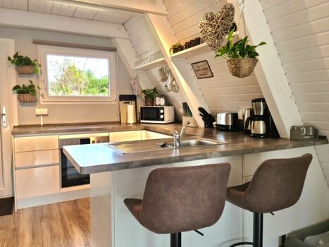 Tresen mit Barhocker, Küche