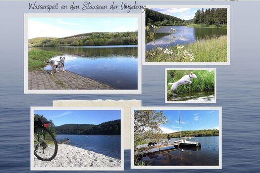 Reichlich Badespaß an den Stauseen