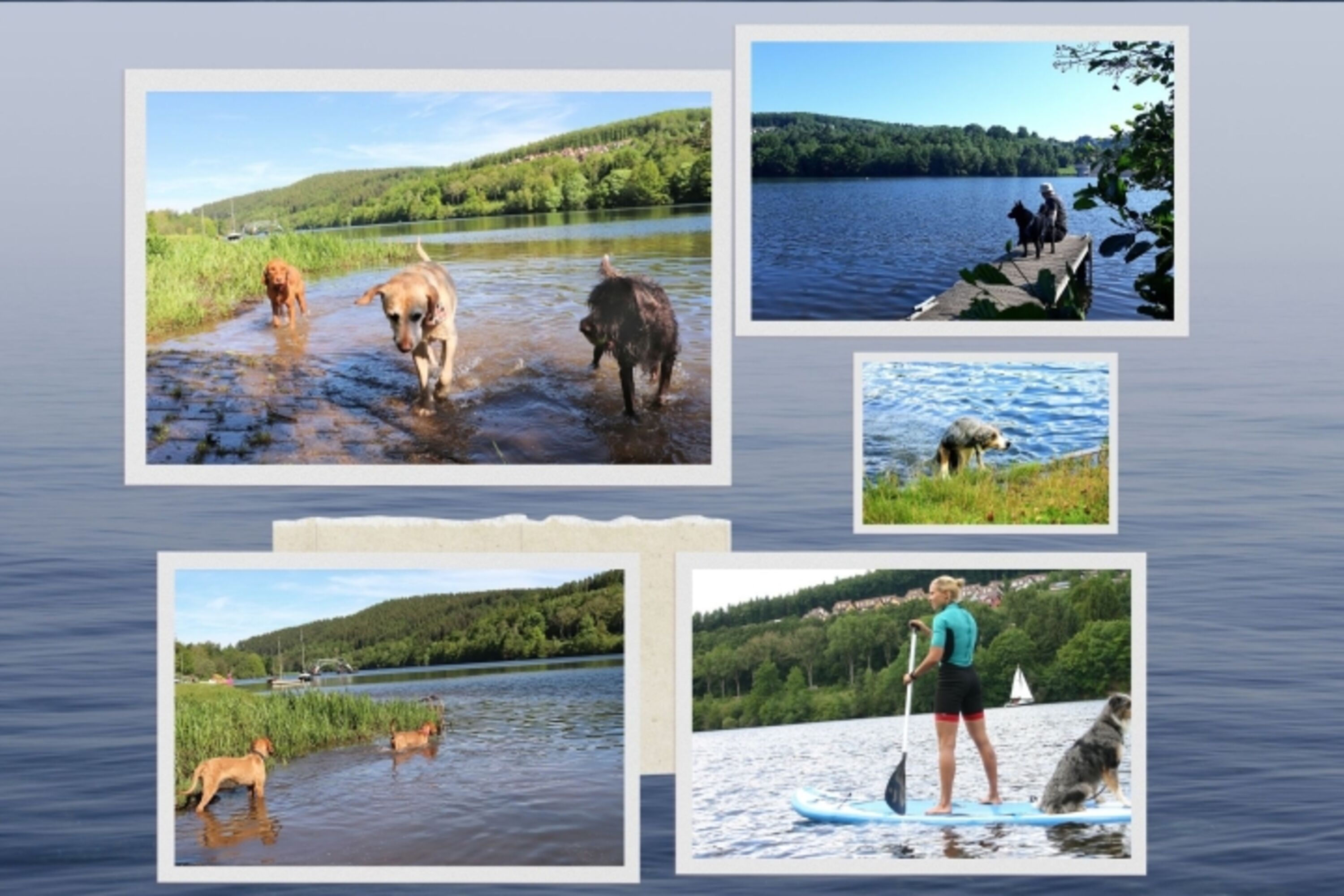 Stand-Up-Paddling , Baden, Entspannen 