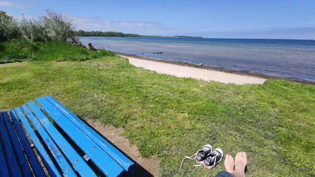 Blick in die Wismarer Bucht und zur Insel Poel