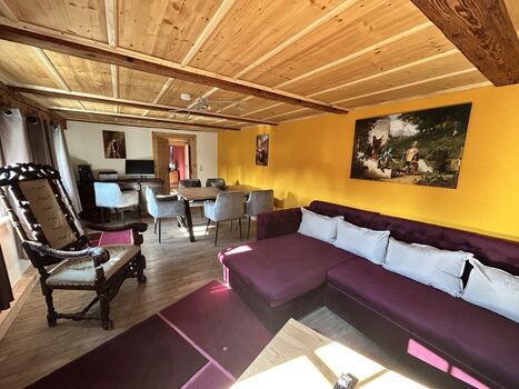 Wohnzimmer in der 1. Etage