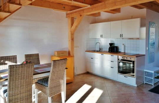 Essbereich und Küche 