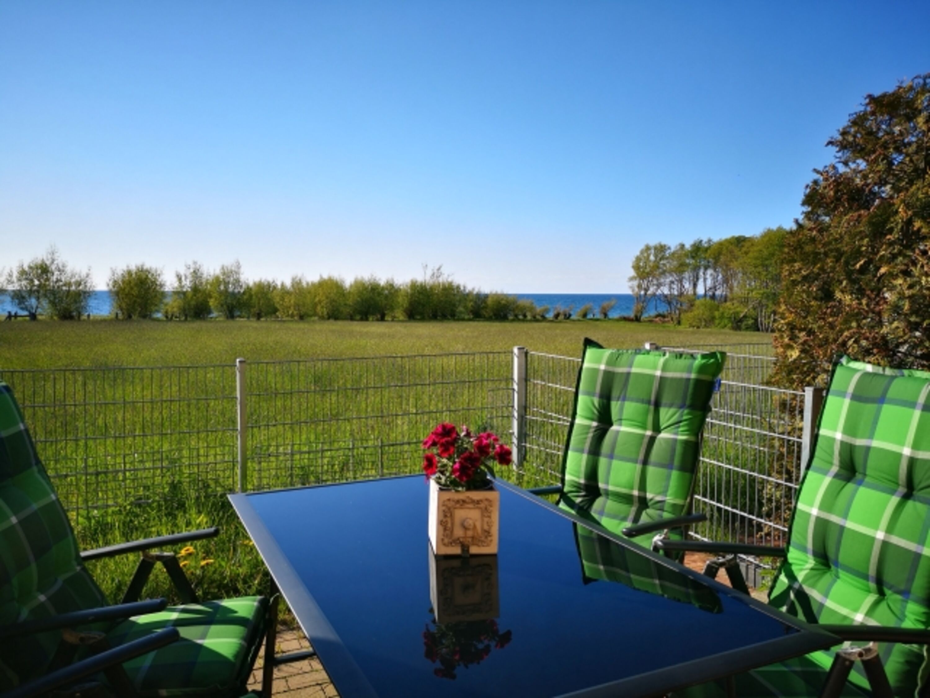 Terrasse mit Meerblick