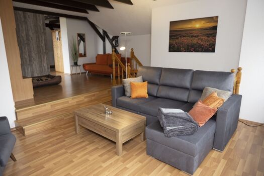 1. OG Wohnzimmer mit Leseecke