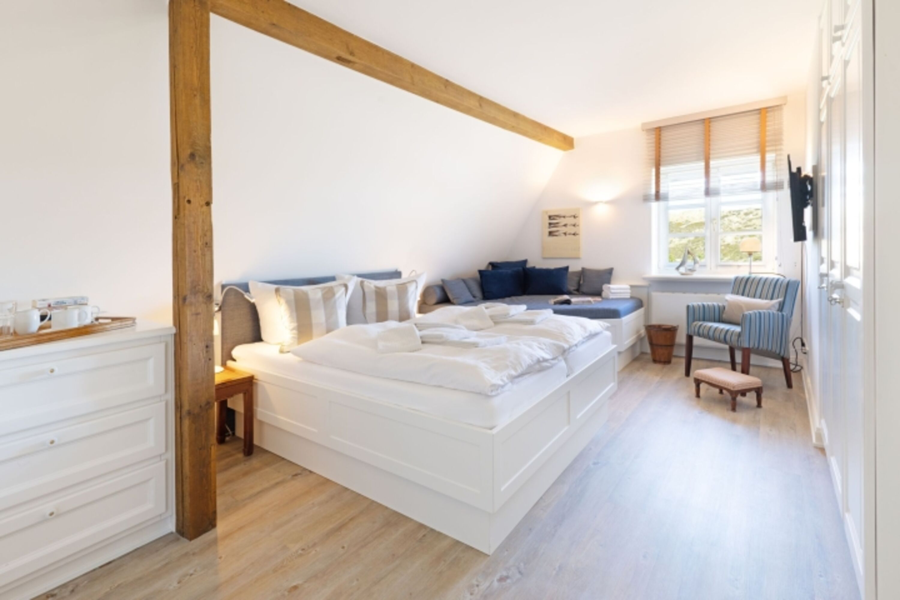 Schlafzimmer zwei im 1 OG