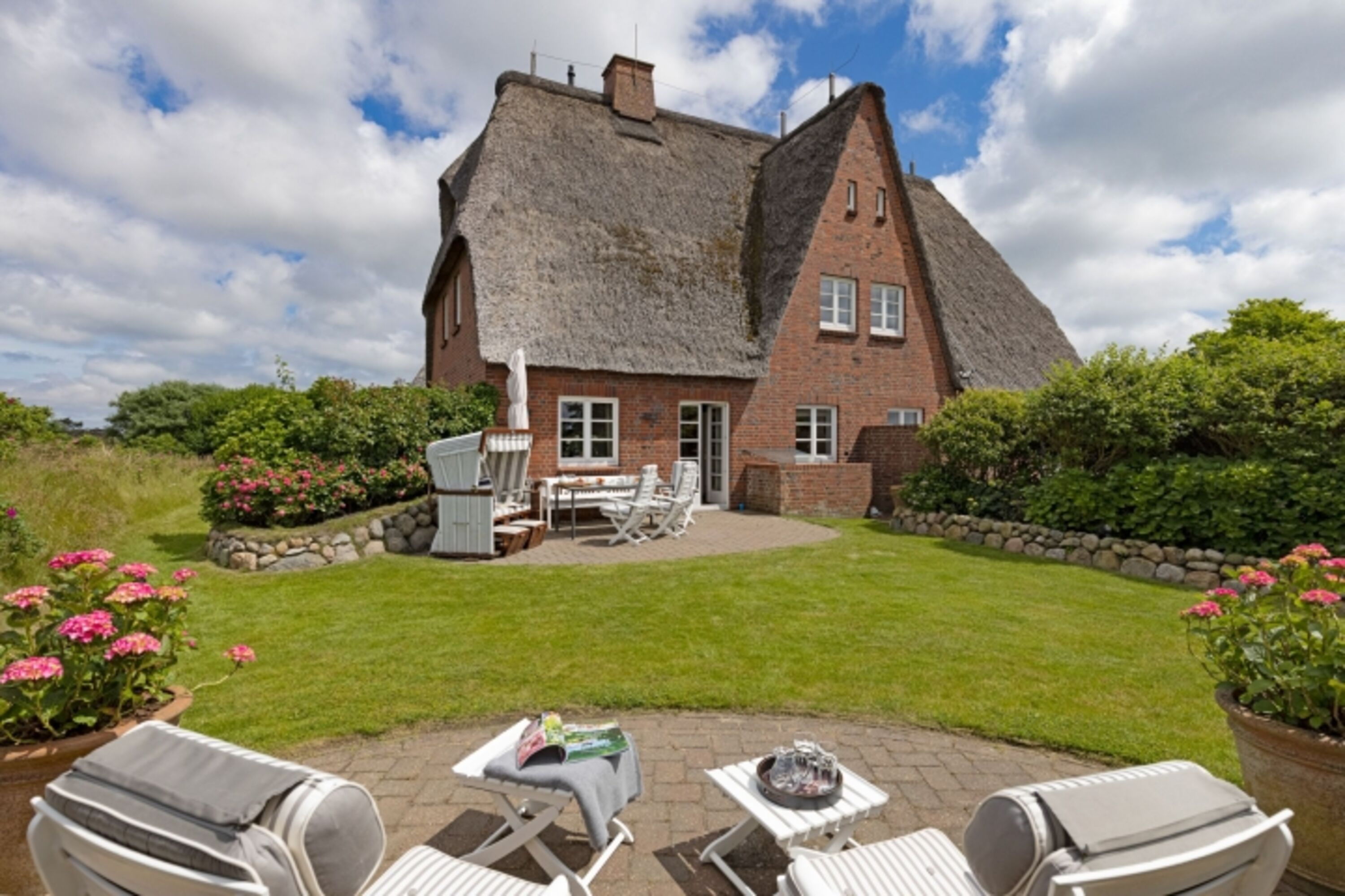Terrassen und Garten