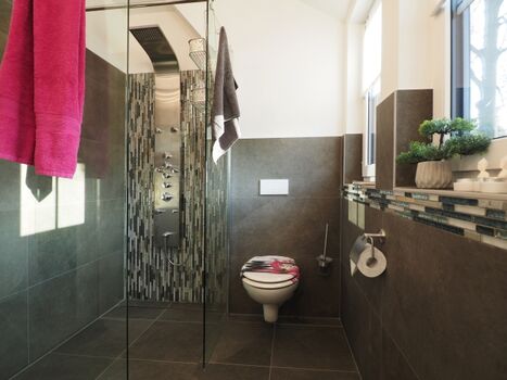 Große Regentropfen-Erlebnisdusche