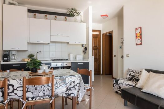 Wohnzimmer und Küche